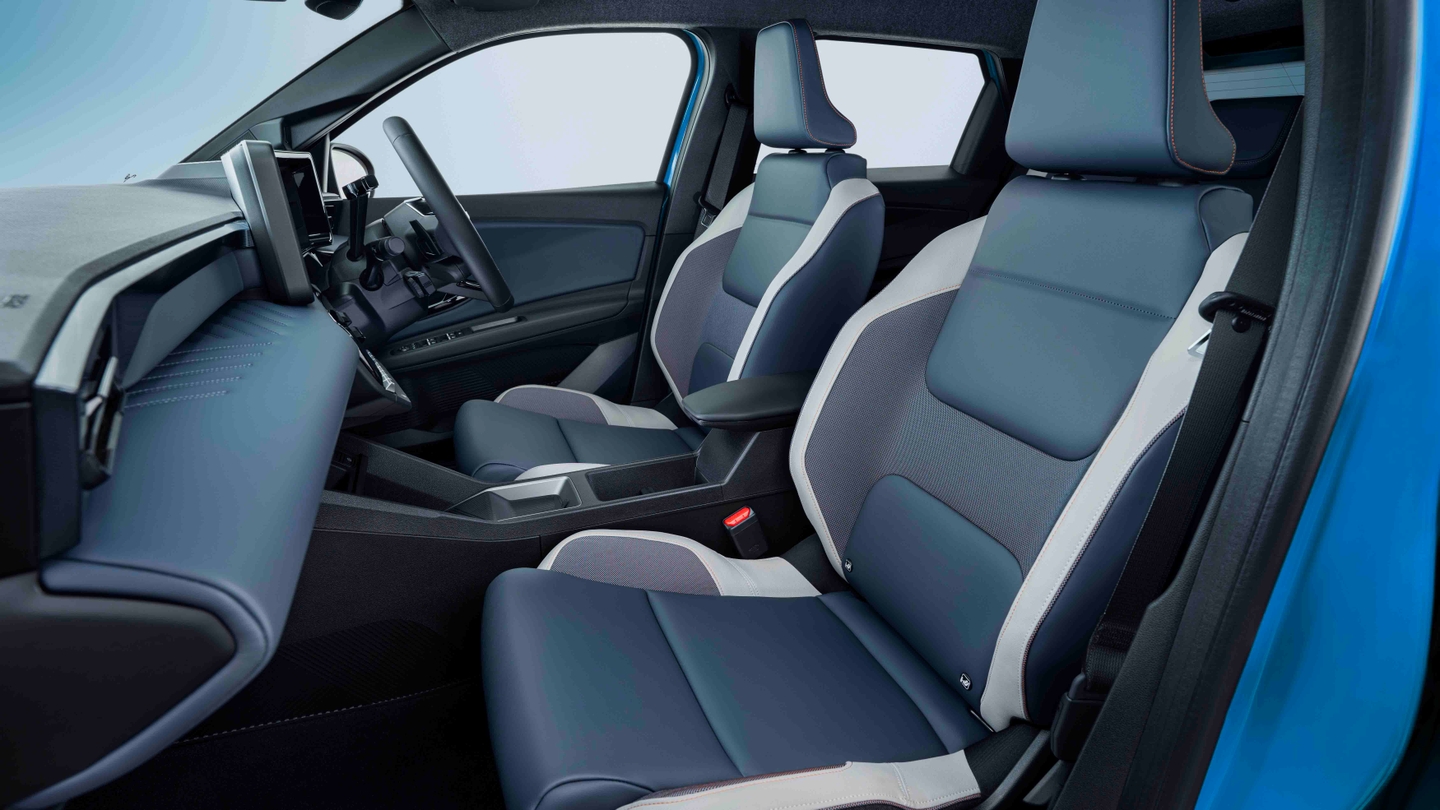 Nissan Micra EV front seats