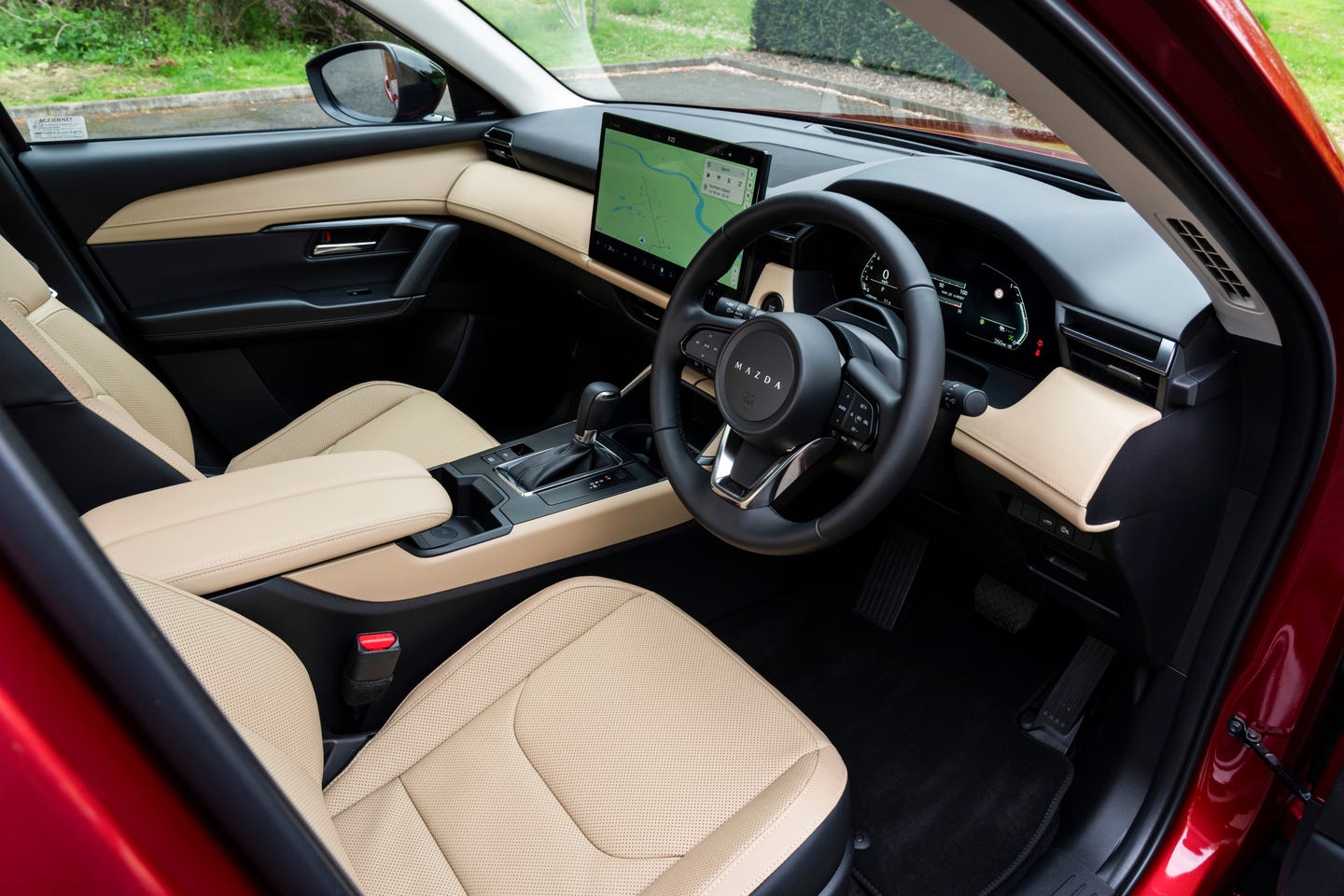 2026 Mazda CX-5 interior angled