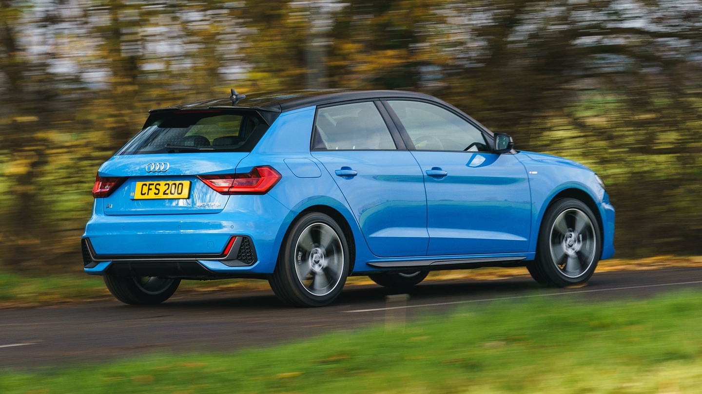 Audi A1 rear driving