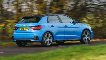 Audi A1 rear driving