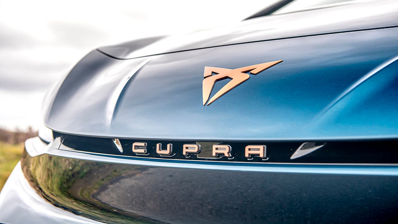 Cupra badge detail