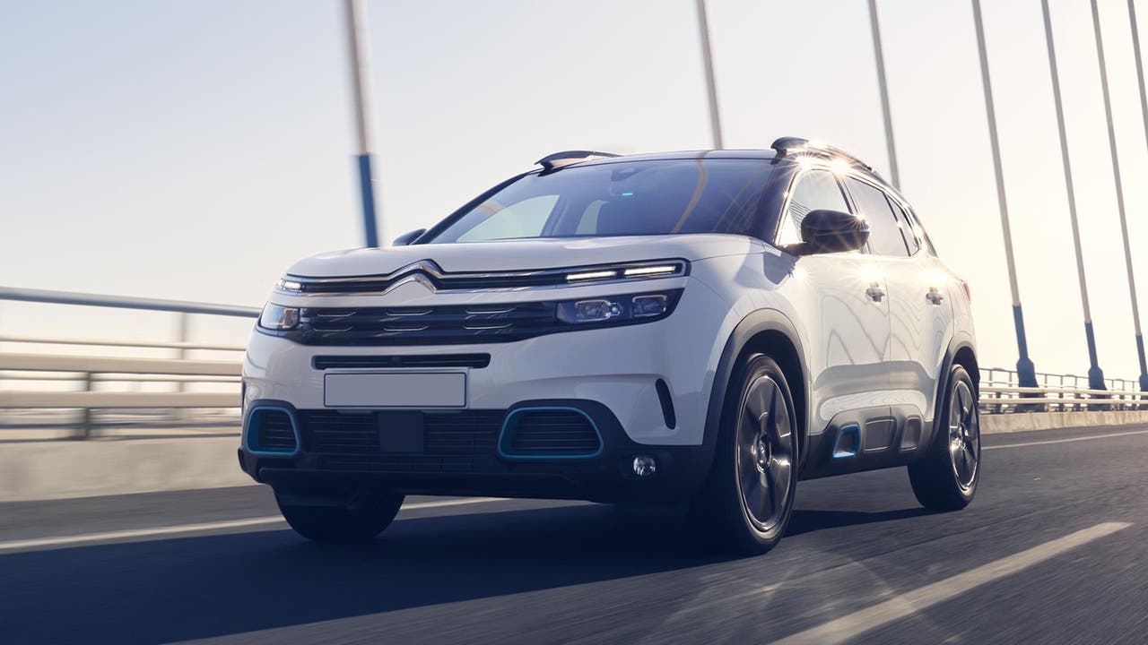 Citroen C5 Aircross in white