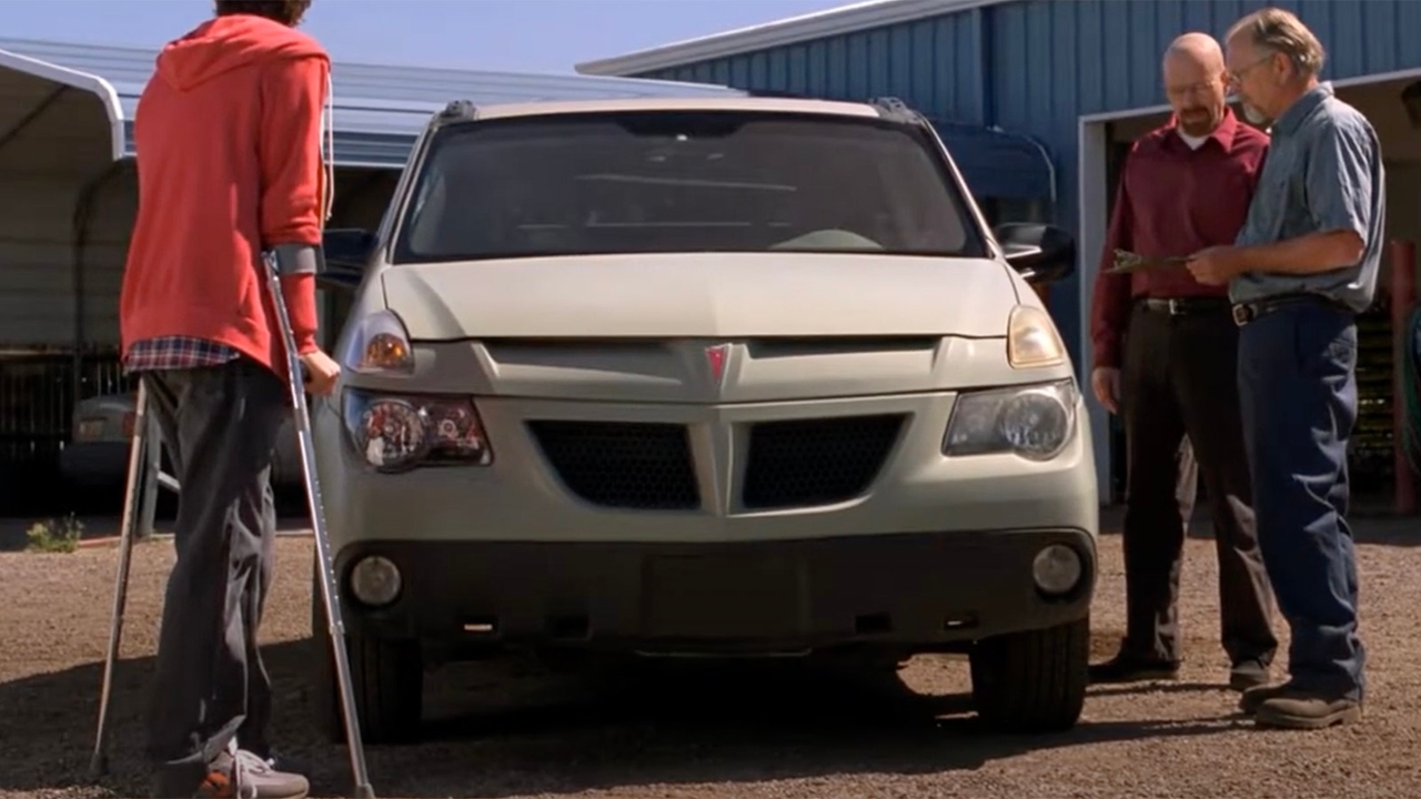 Pontiac Aztek in beige