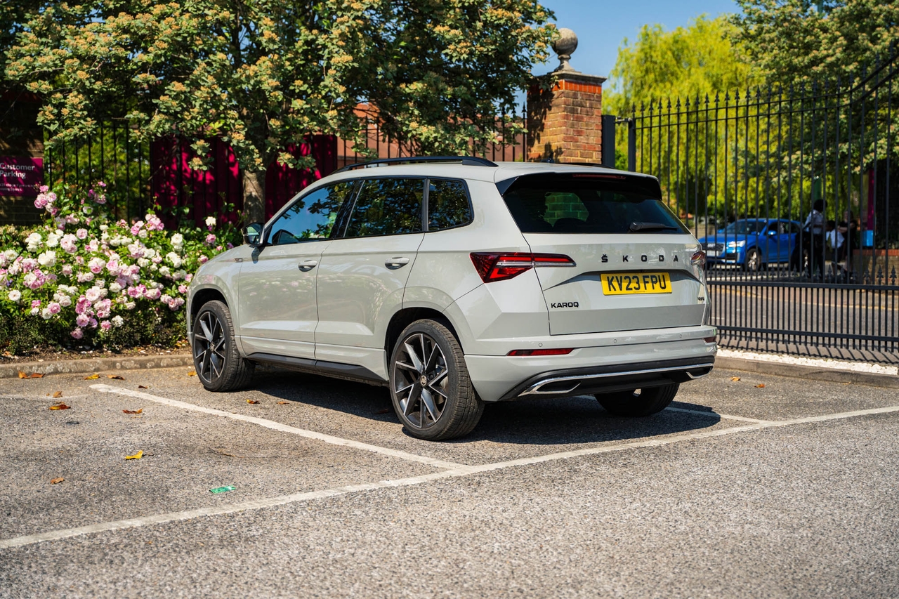 Skoda Karoq rear 3/4