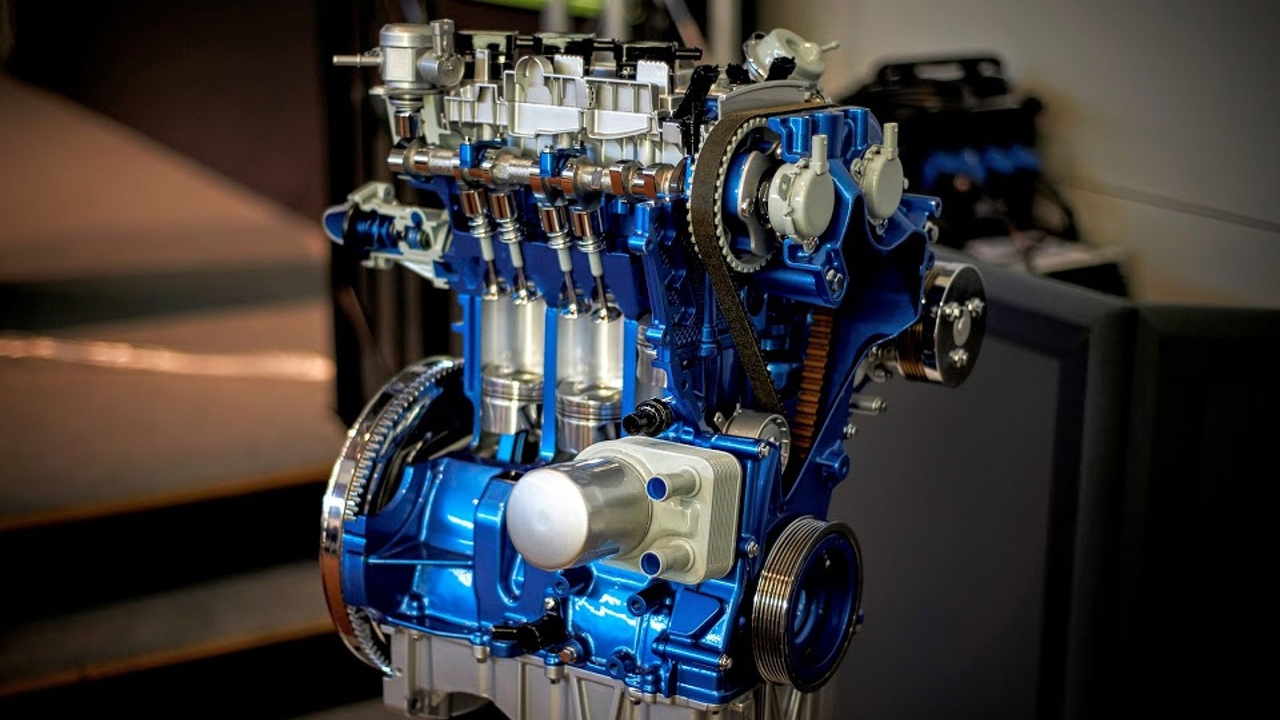 Ford EcoBoost engine display