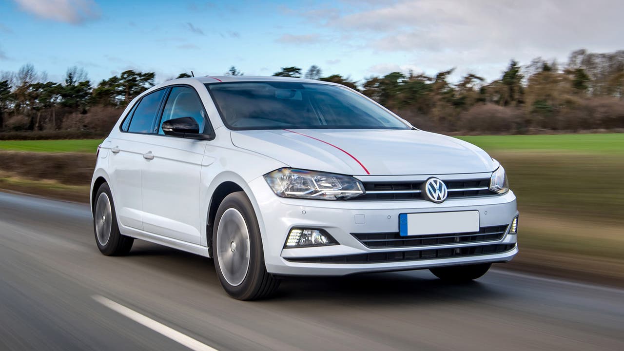 Volkswagen Polo in white