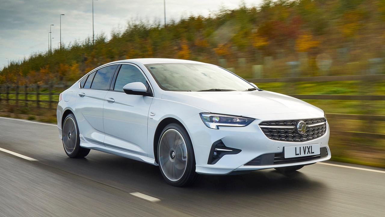 Vauxhall Insignia in white