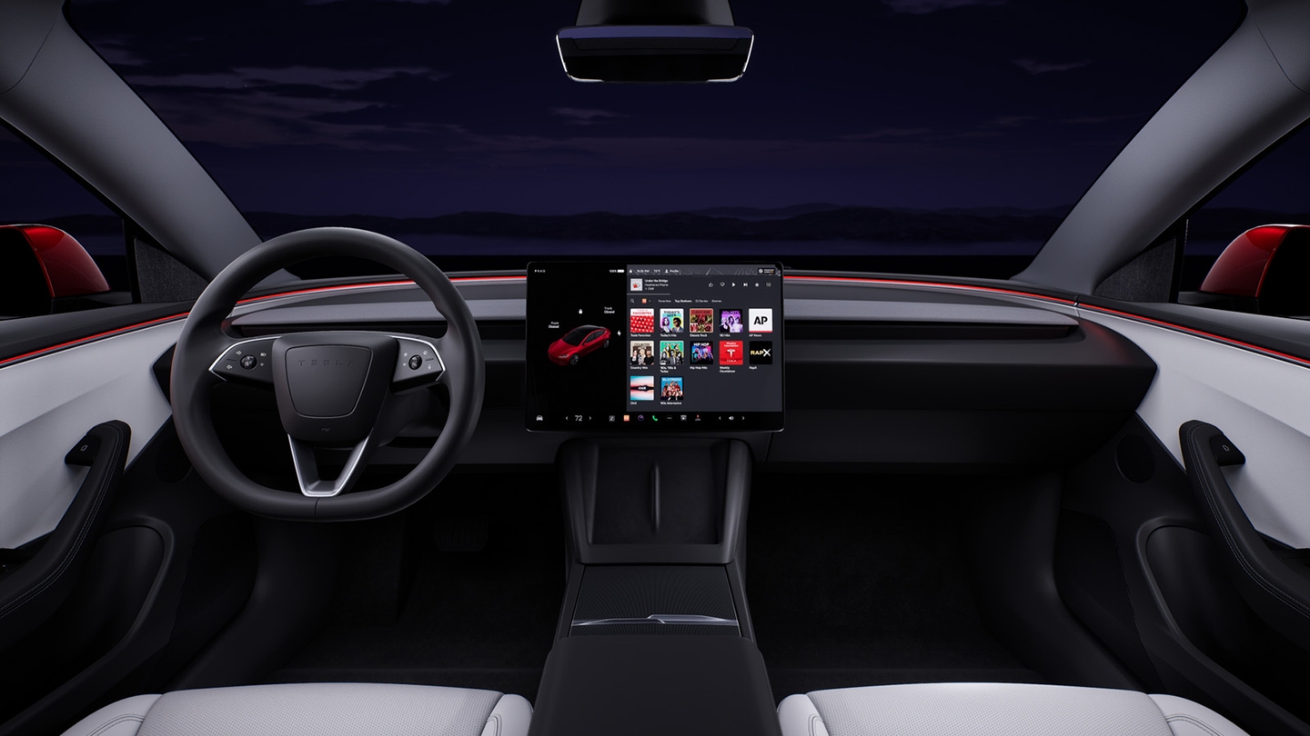 Tesla Model 3 interior