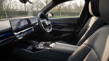 BMW 5 Series review side interior