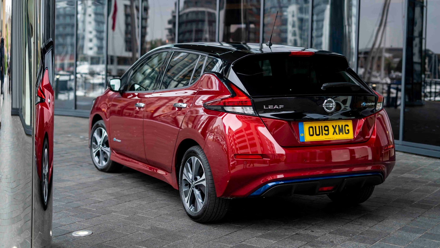 Nissan Leaf rear view