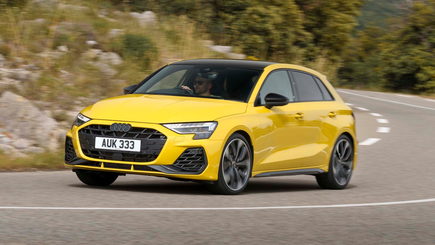 Audi S3 cornering
