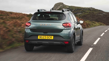 Dacia Sandero Stepway rear driving