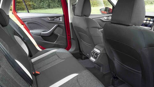 Skoda Kamiq rear seats