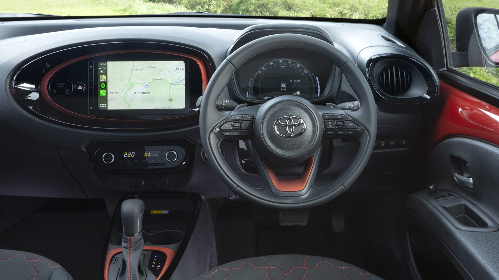 Toyota Aygo X review image interior