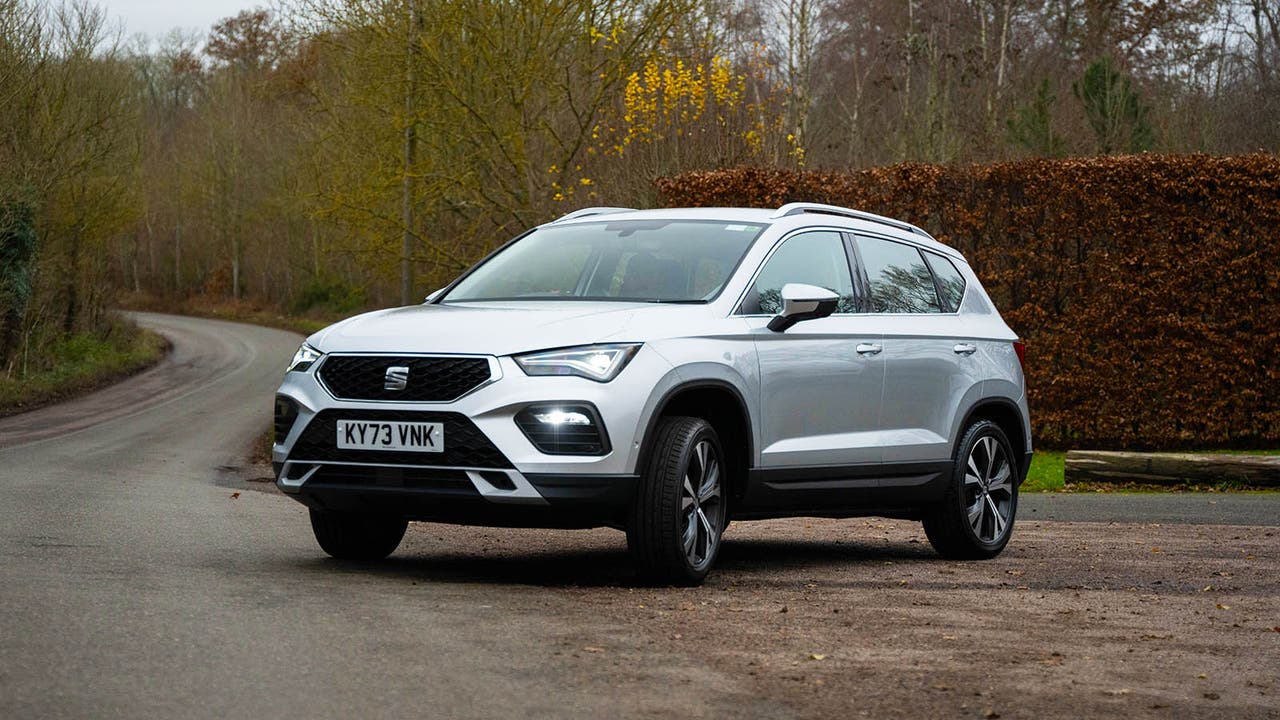 SEAT Ateca in silver