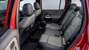 Mercedes GLB review (GLB 35 AMG) rear seats