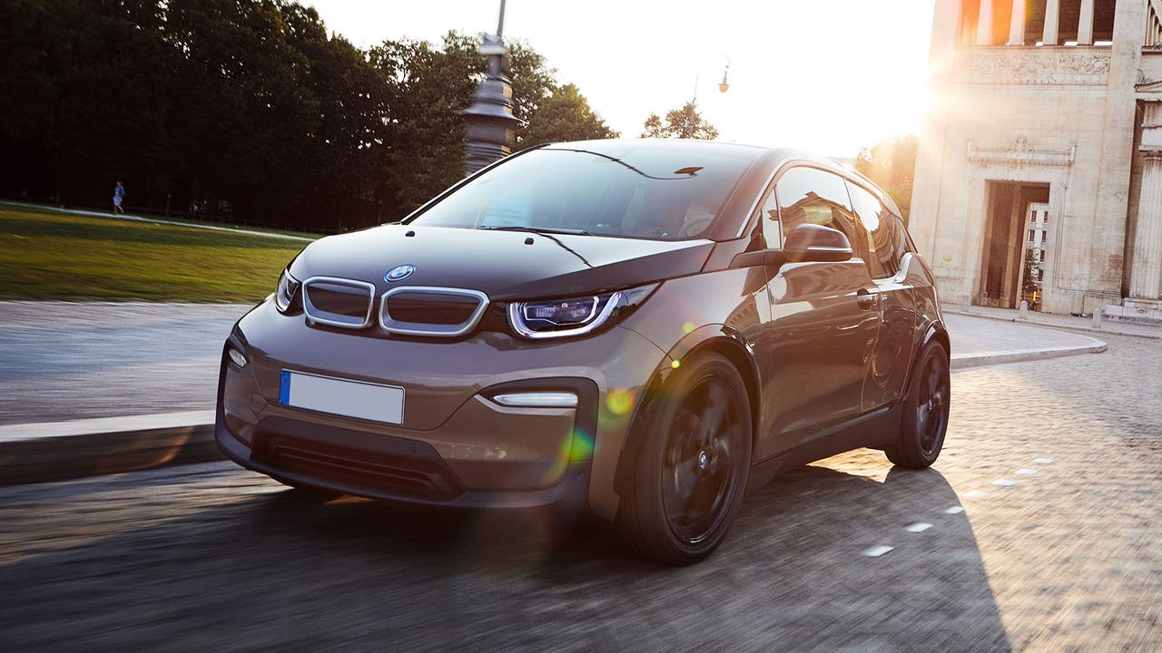 BMW i3 in brown