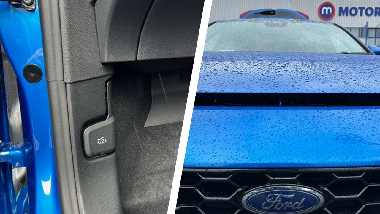 Ford Focus bonnet release