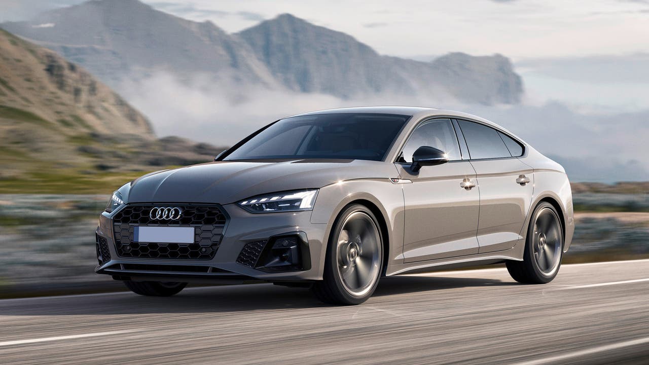 Audi A5 Sportback in grey