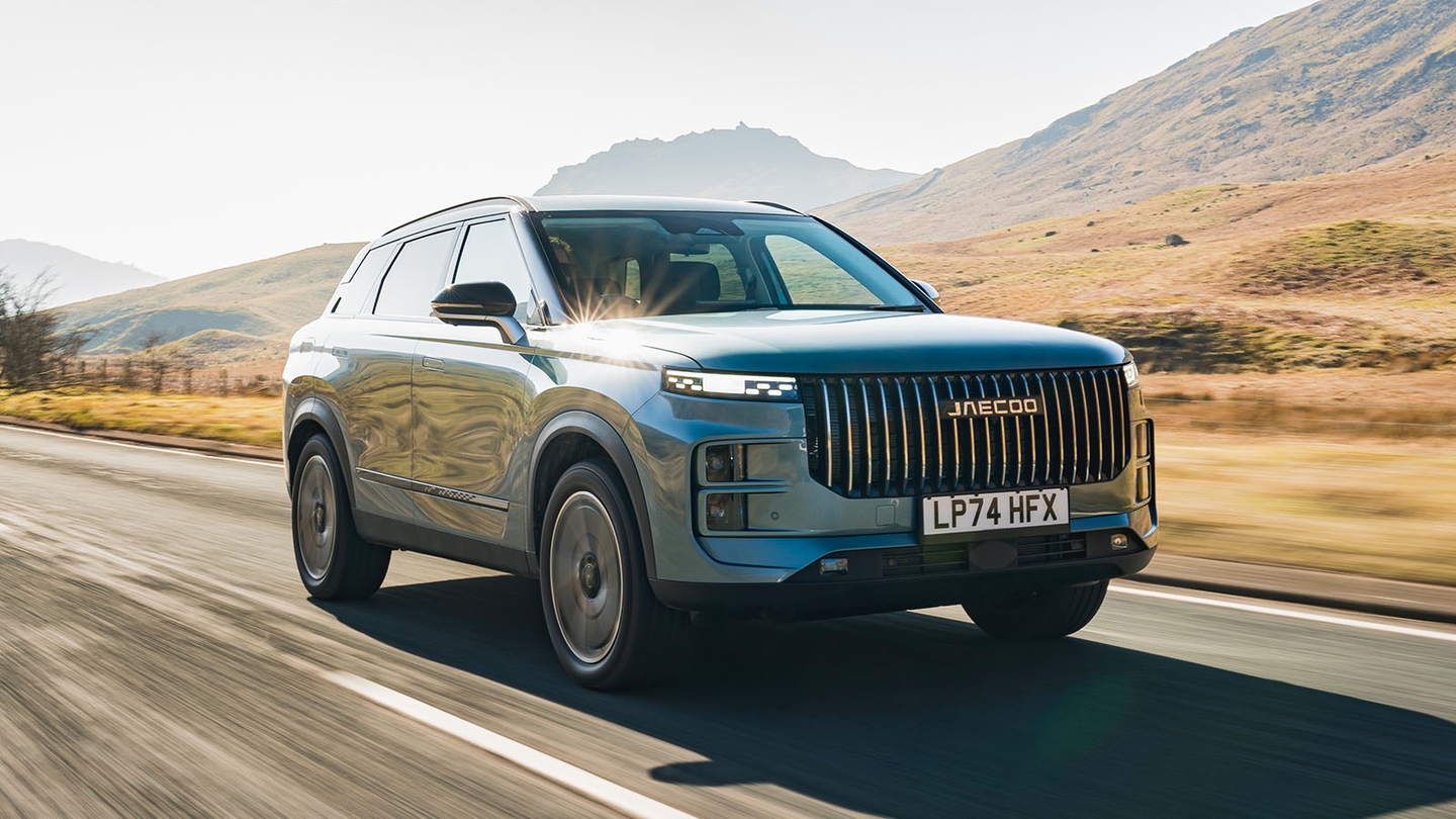 Jaecoo 7 - review - front three quarter