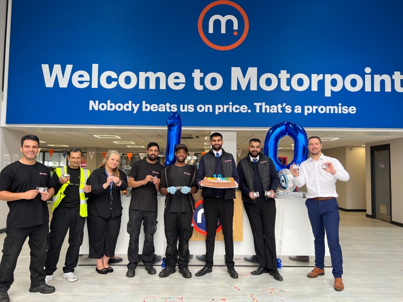 Motorpoint Birmingham celebrates 10th birthday