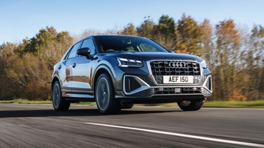 Audi Q2 driving