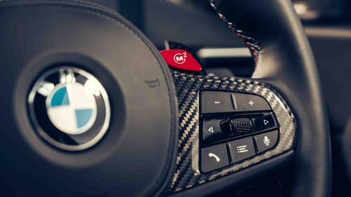 BMW M2 steering wheel buttons