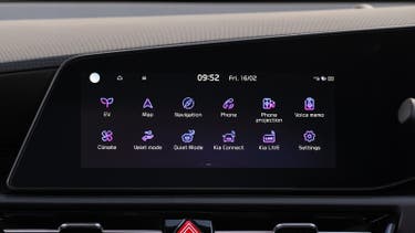 Kia Niro review infotainment system