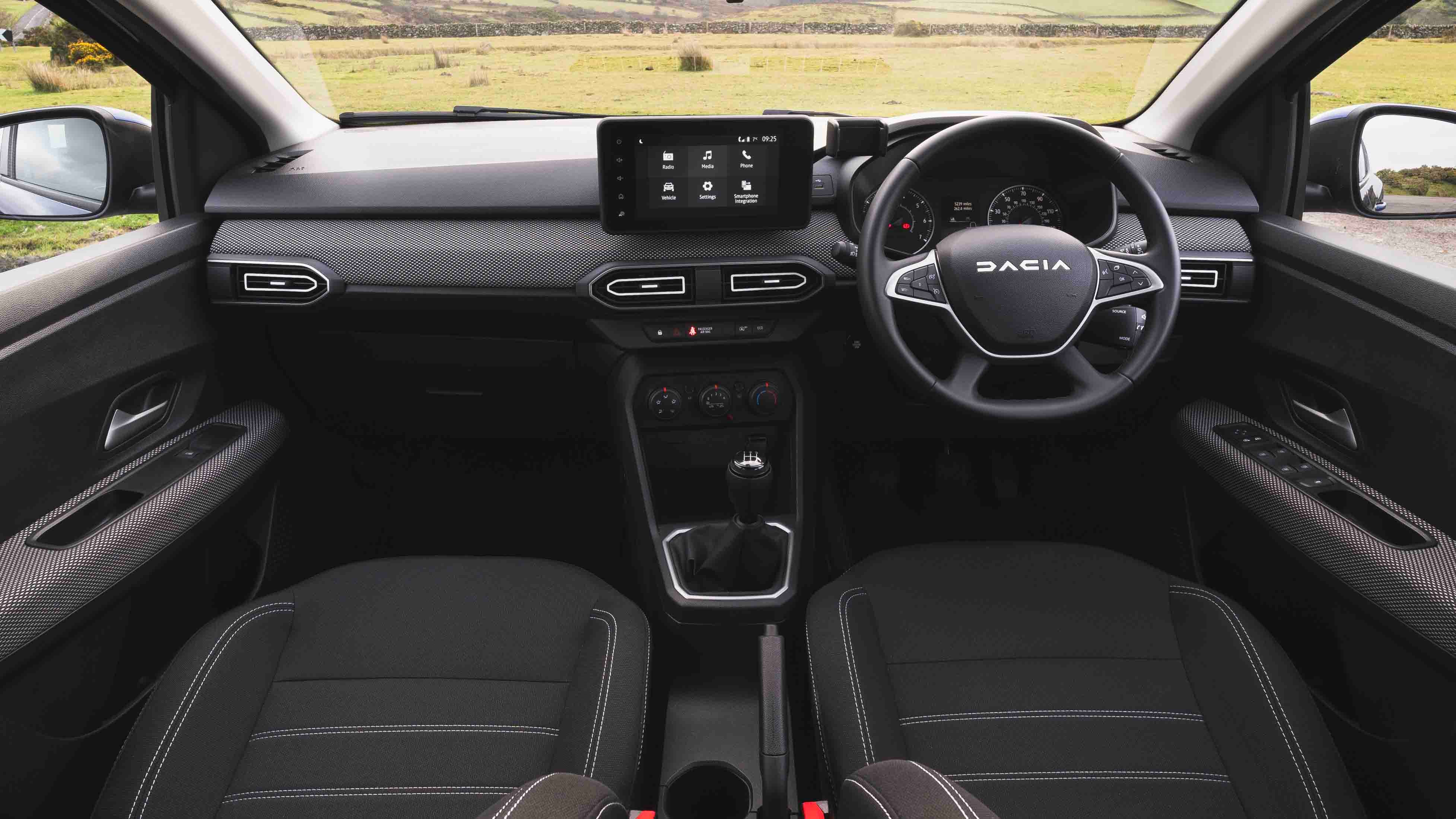 Dacia Sandero interior