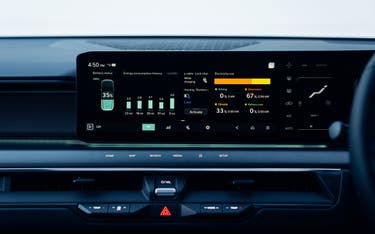 Kia EV9 infotainment screen