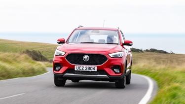 MG ZS driving