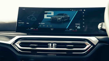 BMW M2 touchscreen