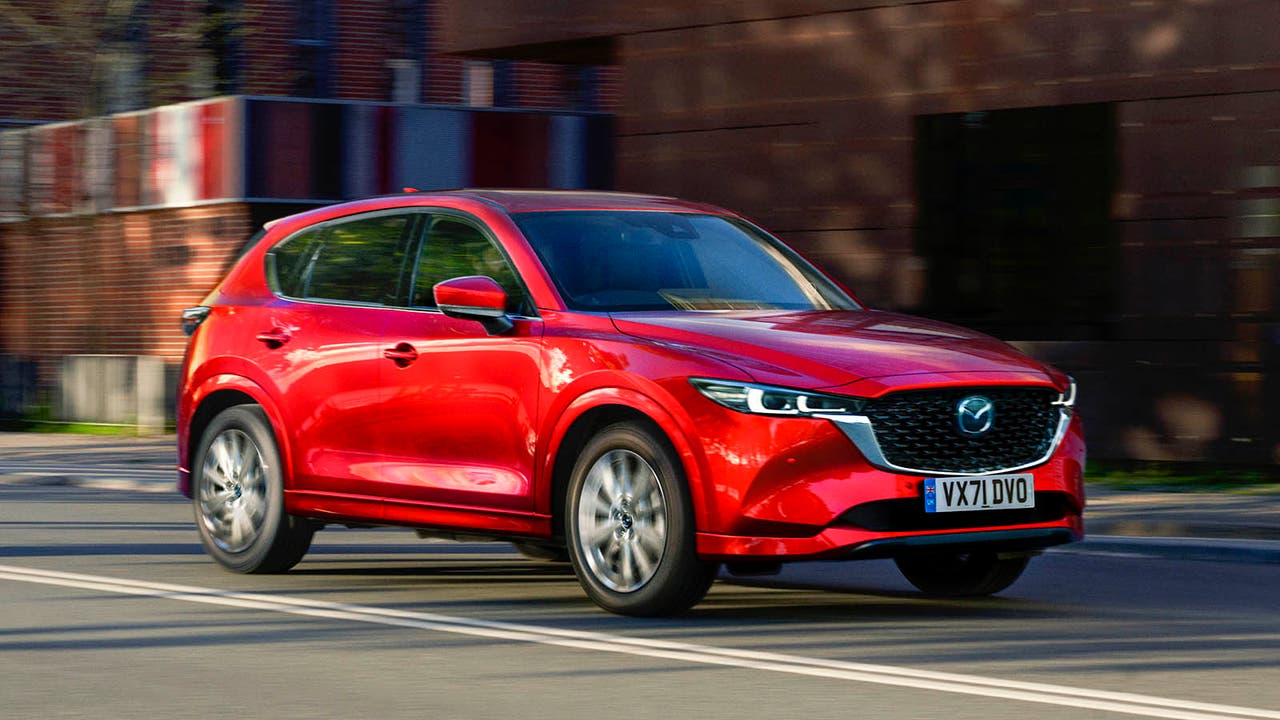 Mazda CX-5 in red