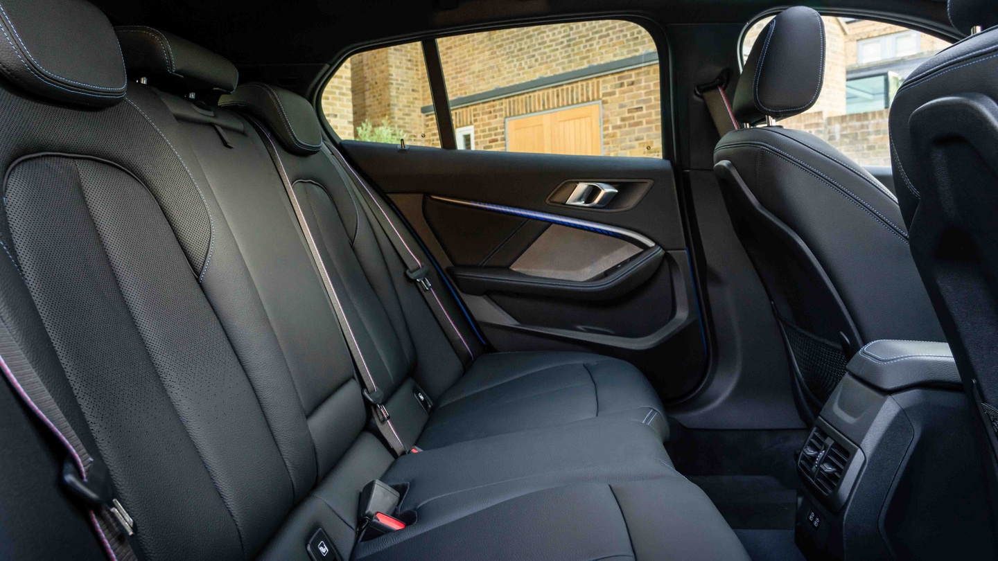 BMW 1 Series review rear seats