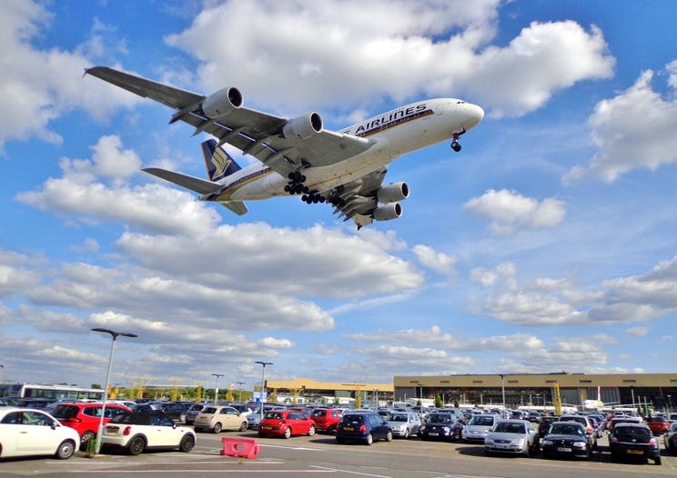 How much will you spend on airport parking in 2025?