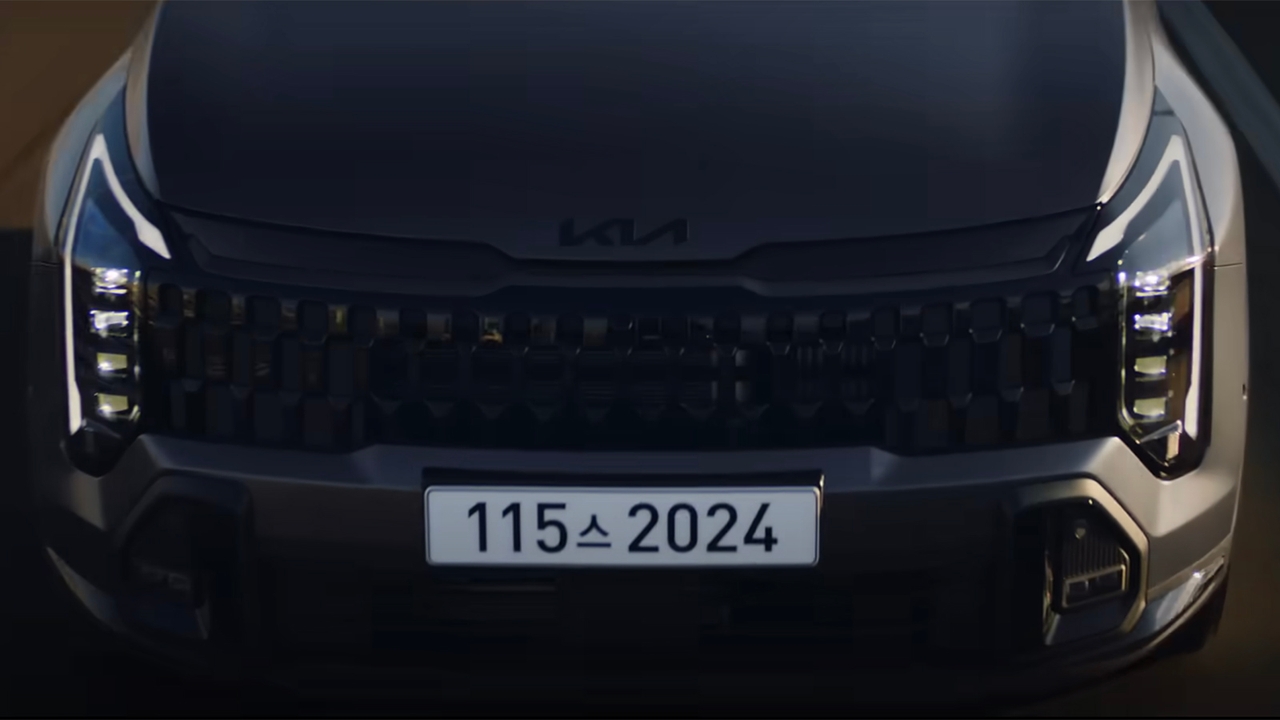 Kia Sportage facelift front