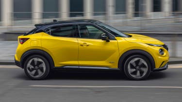 Nissan Juke driving side view