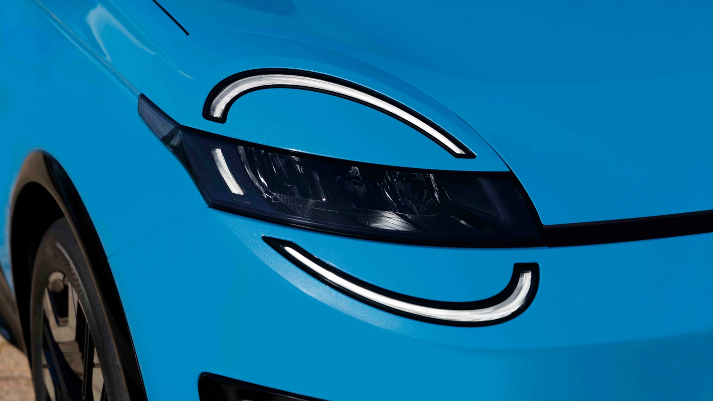 Nissan Micra EV headlight