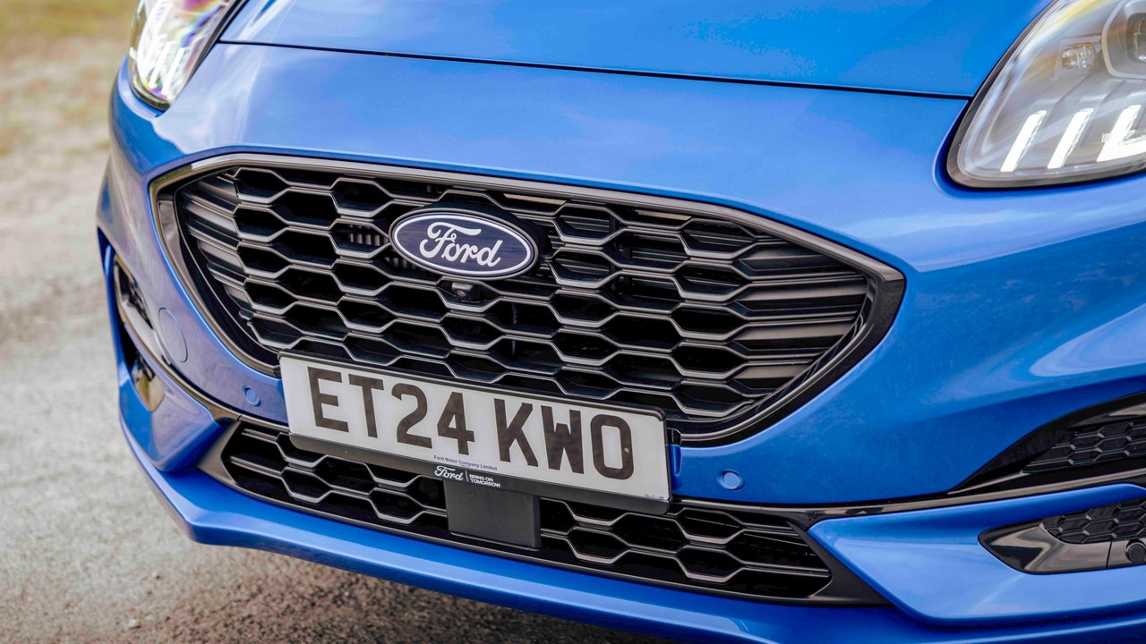 Ford Puma facelift front end