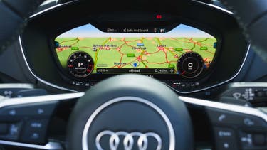 Audi TT Virtual Cockpit digital dials