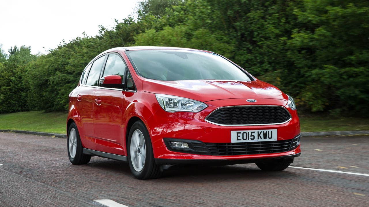 Ford C-Max in red