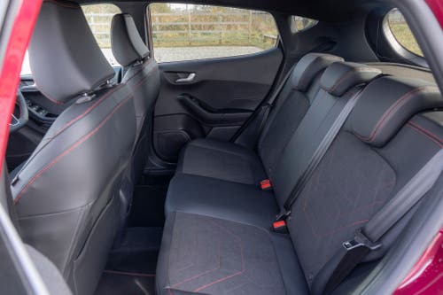 Ford Fiesta rear seats