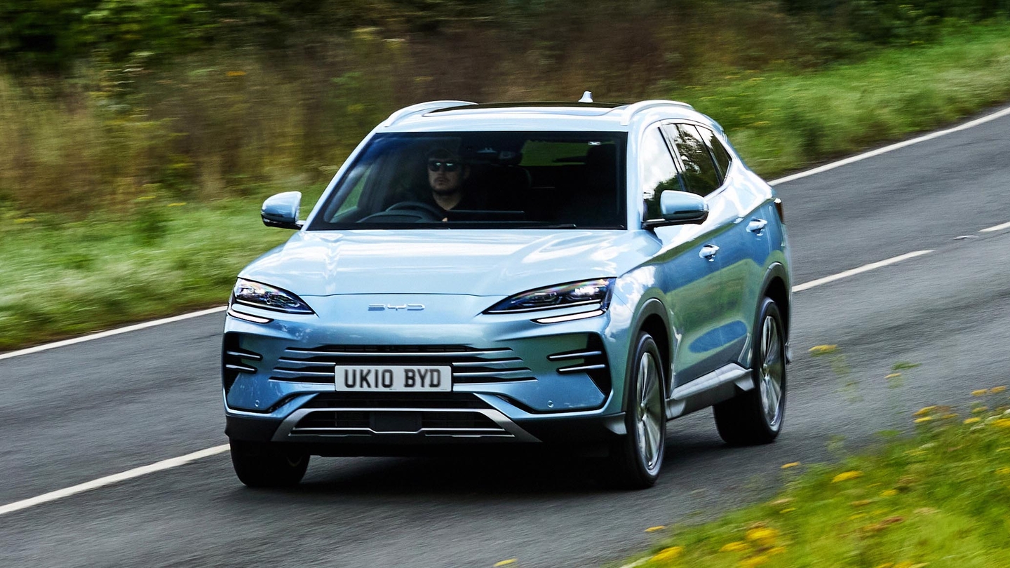 BYD Seal U driving - front view