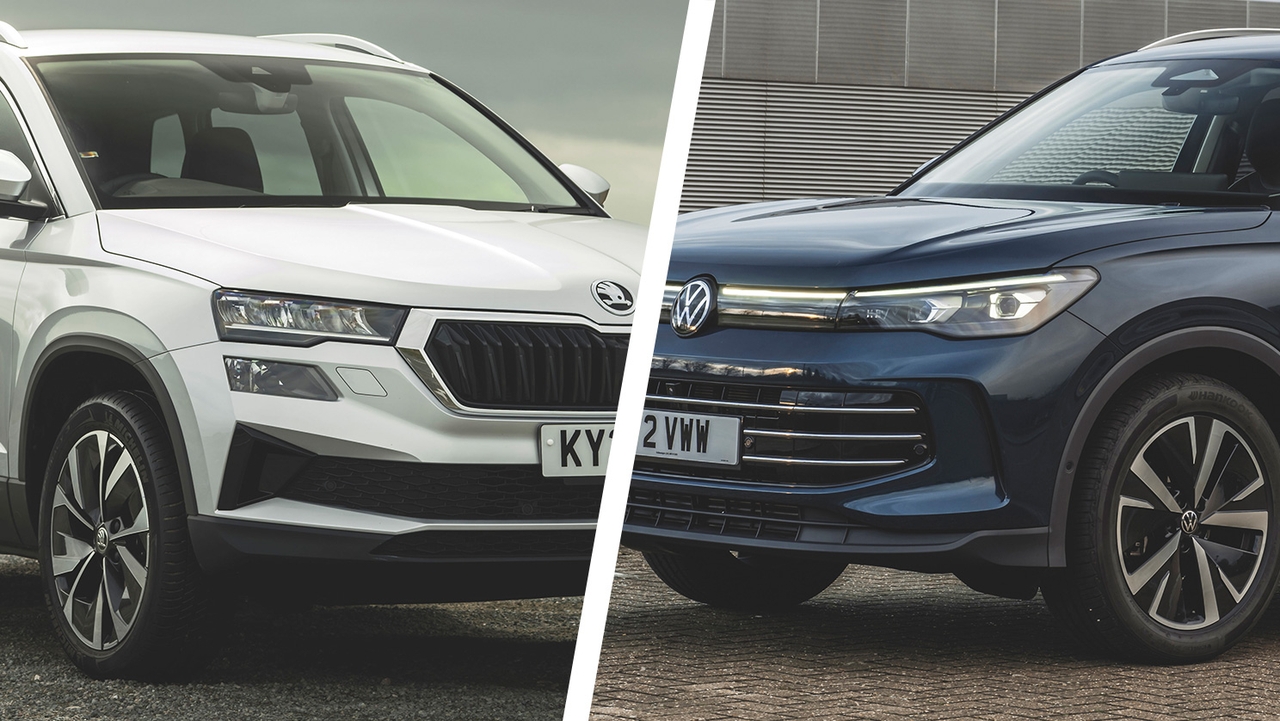 Skoda Karoq vs VW Tiguan headlights