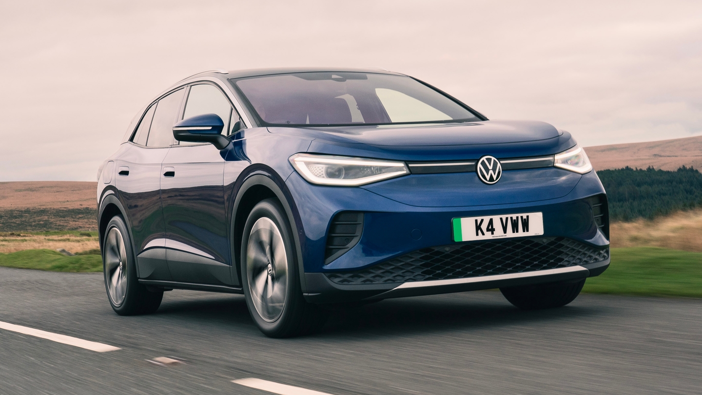 Volkswagen ID.4 driving