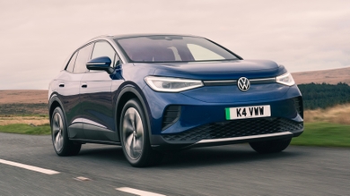 Volkswagen ID.4 driving