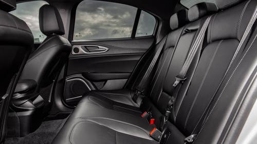 Alfa Romeo Giulia rear seats