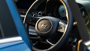 Hyundai Bayon steering wheel