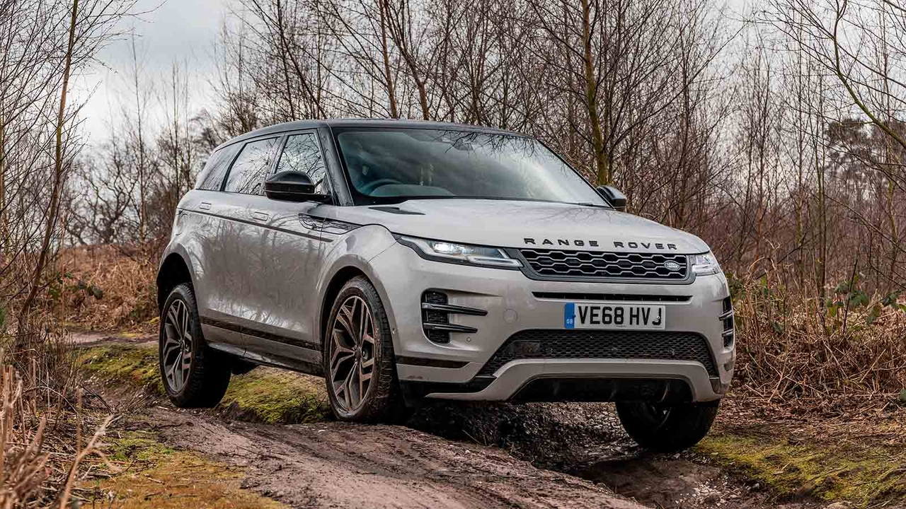 Range Rover Evoque in silver