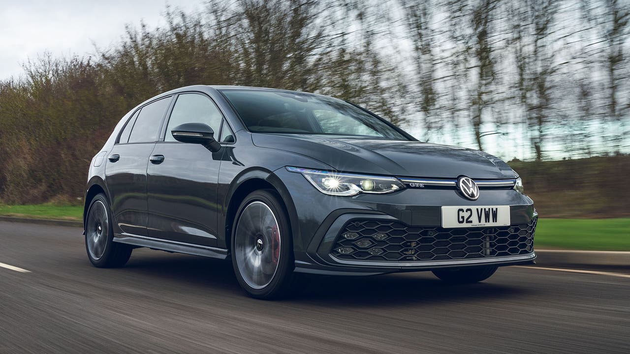 Volkswagen Golf GTE in grey